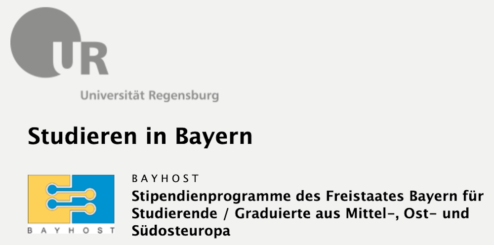 Stipendienprogramme des Freistaates Bayern für Studierende / Graduierte aus Mittel-, Ost- und Südosteuropa